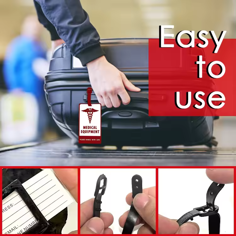 Custom Rectangle Silicone Luggage Tag Logo Embossed Rubber Tag 